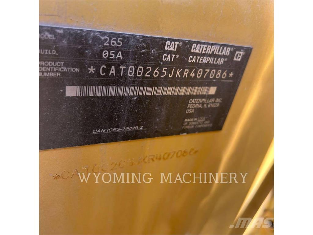 CAT 265 لوادر انزلاقية التوجيه