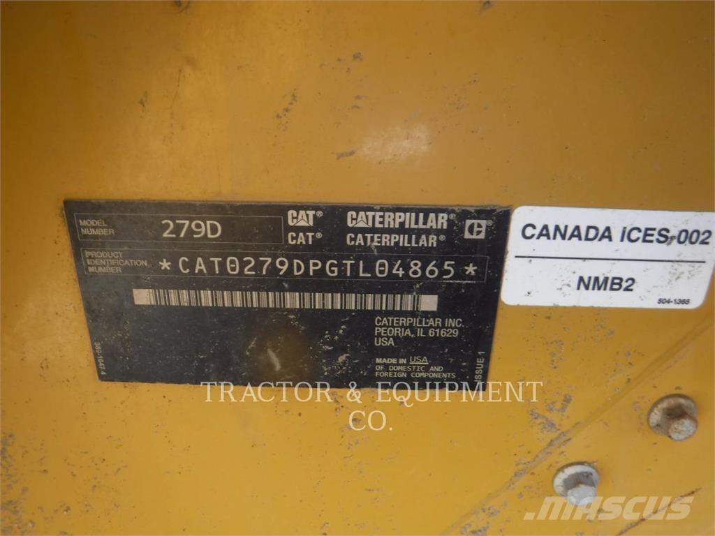 CAT 279D لوادر انزلاقية التوجيه