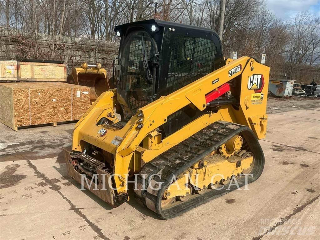 CAT 279D3 AQB لوادر انزلاقية التوجيه