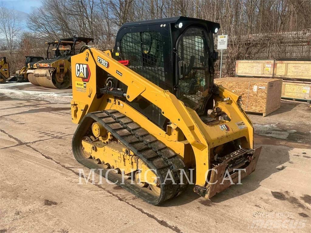 CAT 279D3 AQB لوادر انزلاقية التوجيه