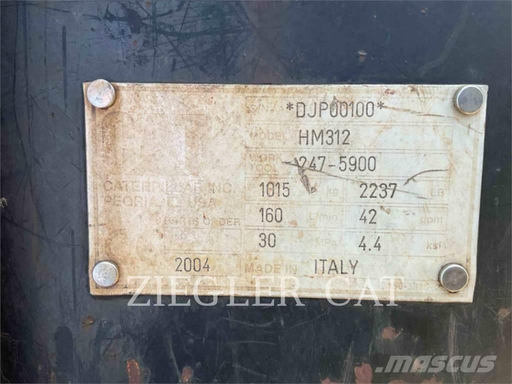 CAT 287C لوادر زحافة