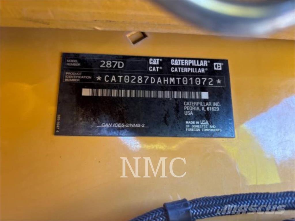CAT 287D لوادر انزلاقية التوجيه