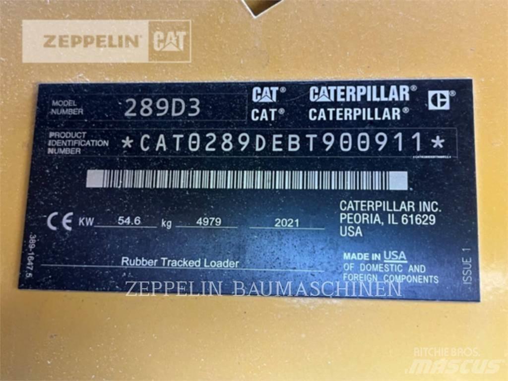 CAT 289D لوادر انزلاقية التوجيه