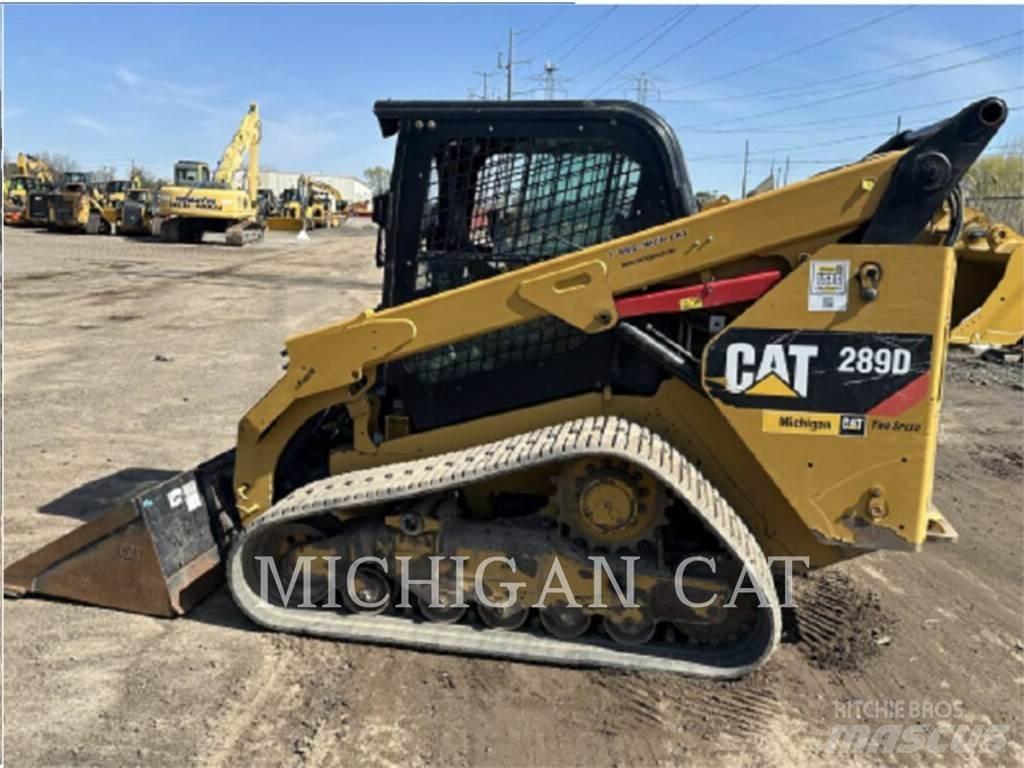 CAT 289D AQB لوادر انزلاقية التوجيه