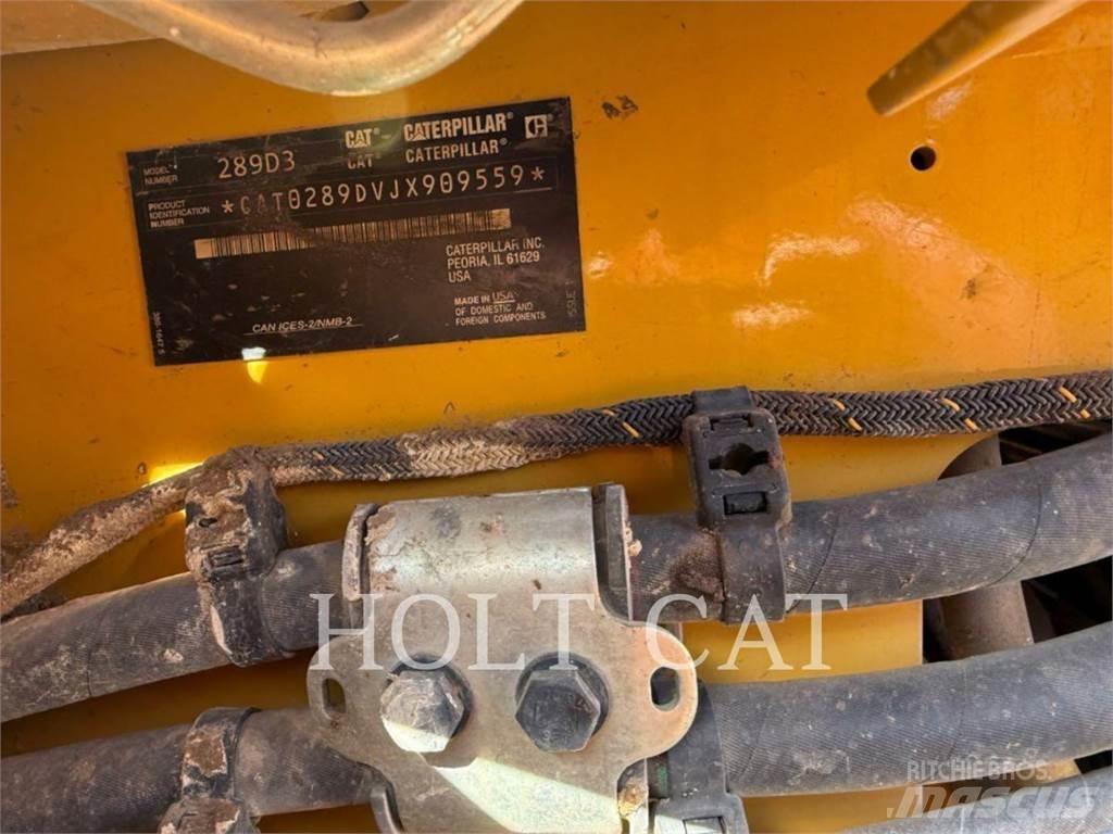 CAT 289D CAB لوادر انزلاقية التوجيه