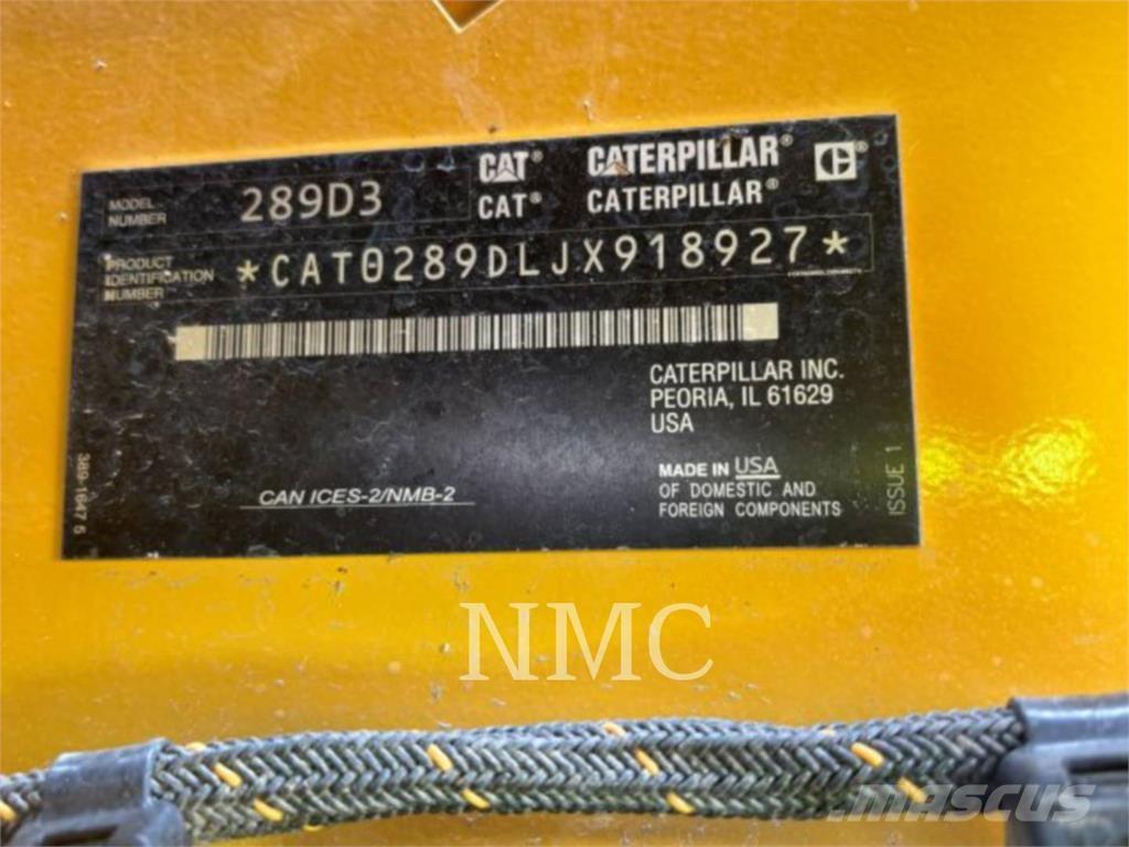 CAT 289D3 لوادر زحافة