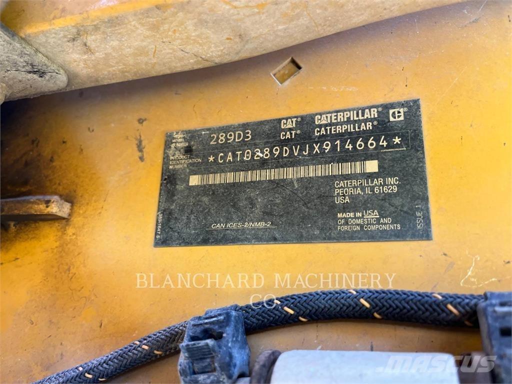 CAT 289D3 لوادر زحافة