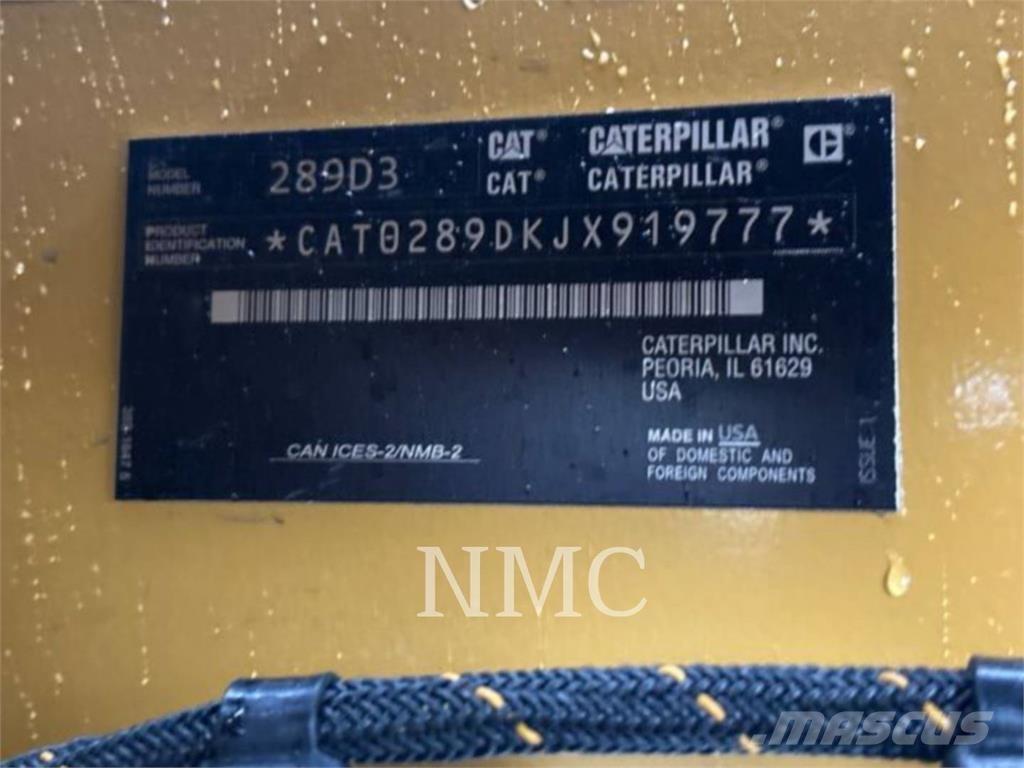 CAT 289D3 لوادر زحافة