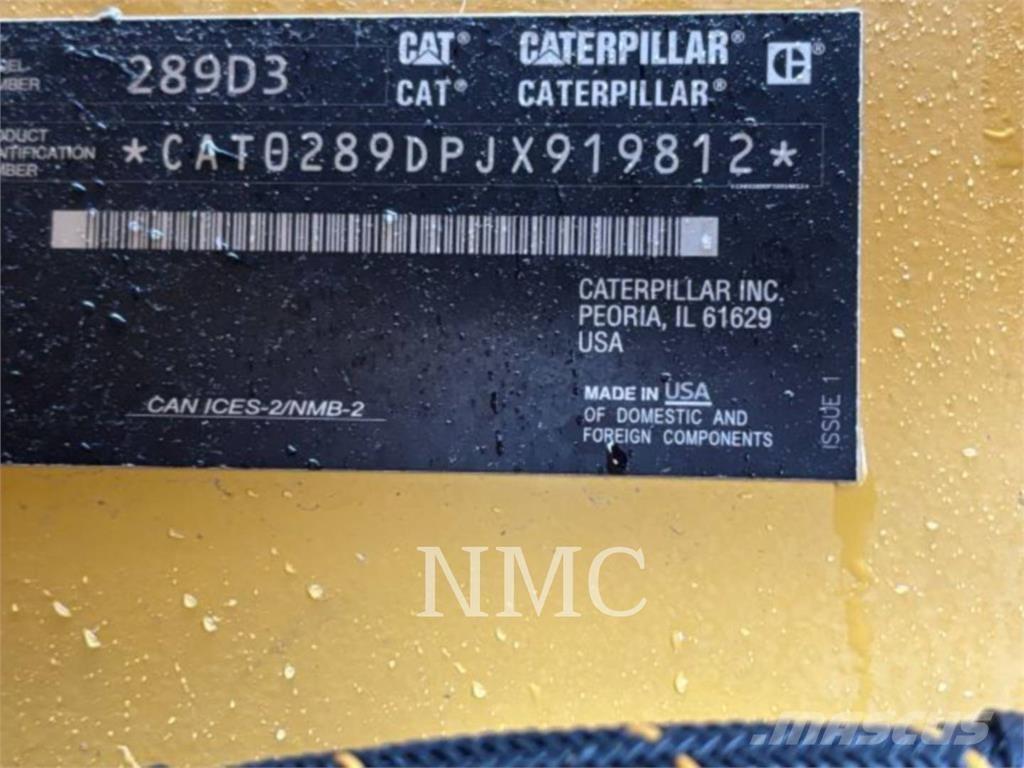 CAT 289D3 لوادر زحافة
