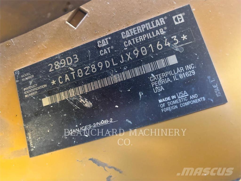 CAT 289D3 لوادر زحافة