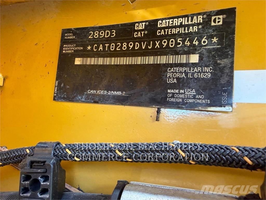 CAT 289D3 لوادر زحافة
