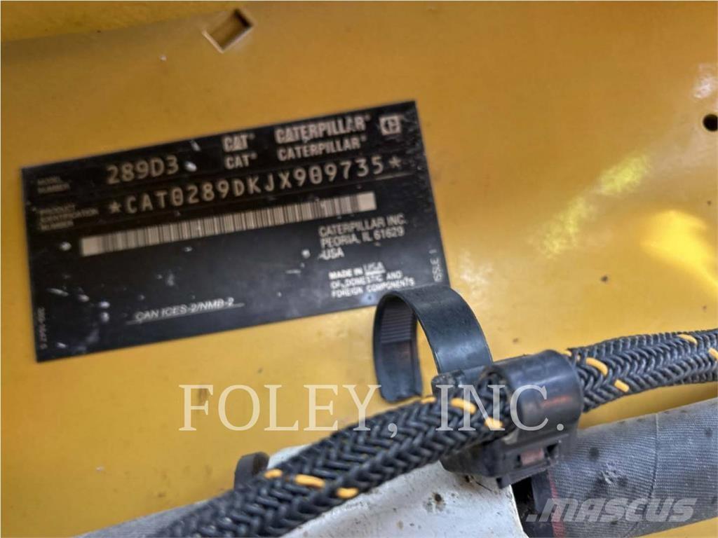 CAT 289D3 لوادر زحافة