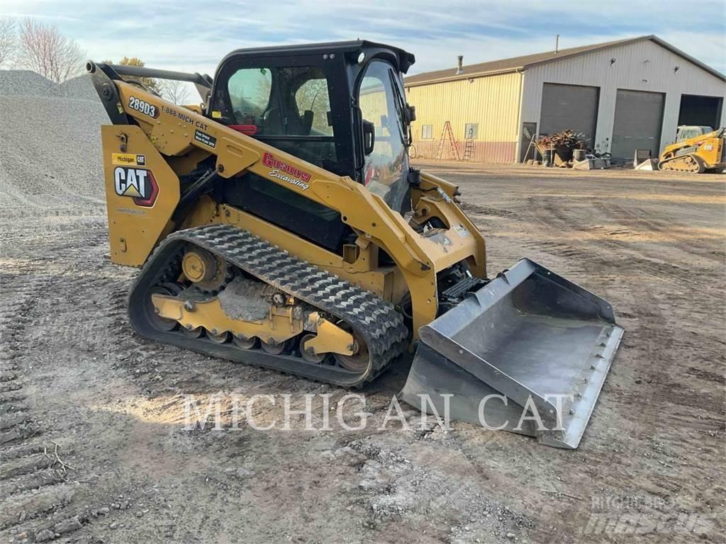 CAT 289D3 AHQB لوادر انزلاقية التوجيه