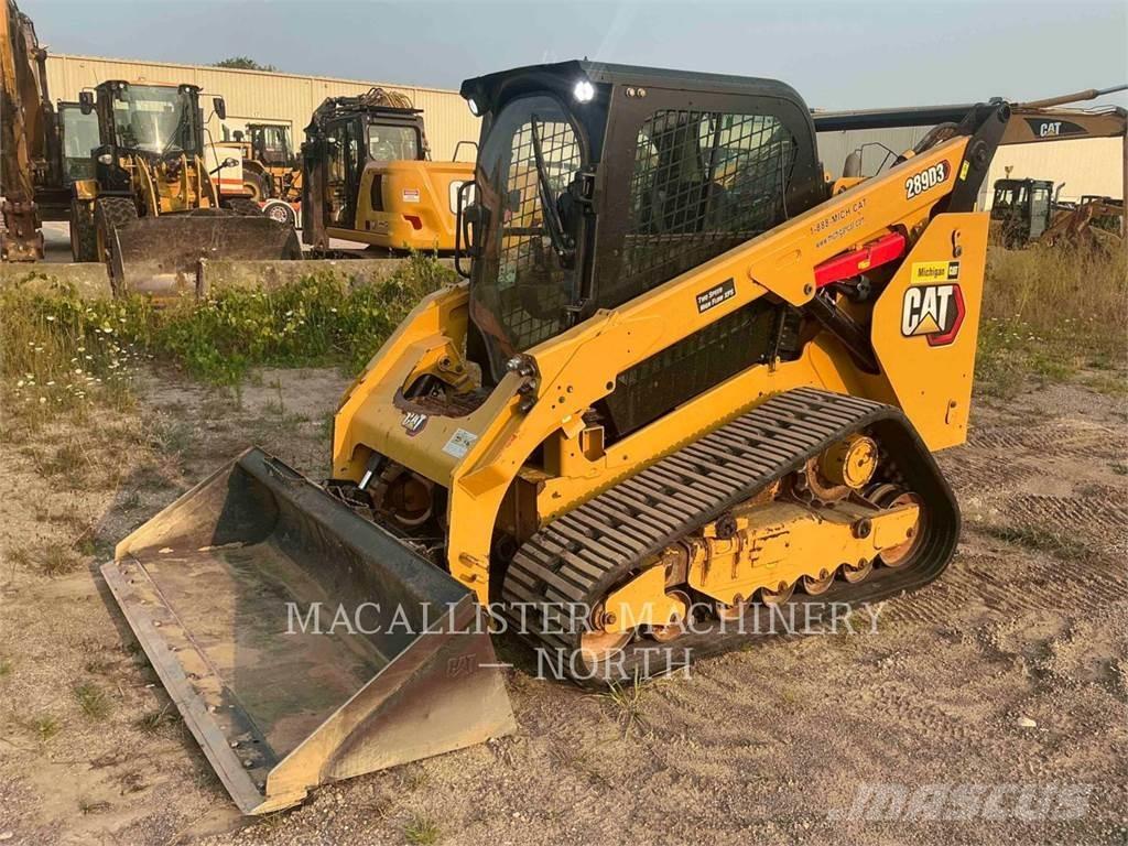 CAT 289D3 AHQB لوادر انزلاقية التوجيه