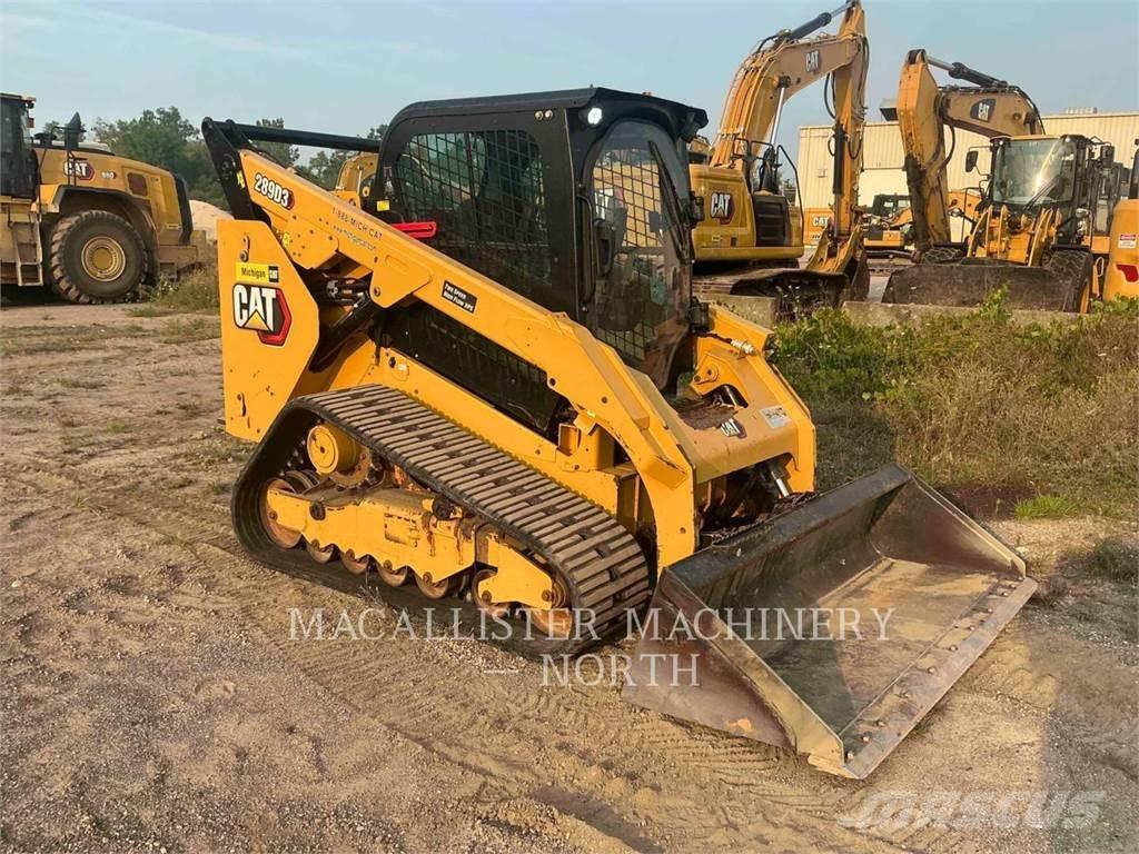 CAT 289D3 AHQB لوادر انزلاقية التوجيه
