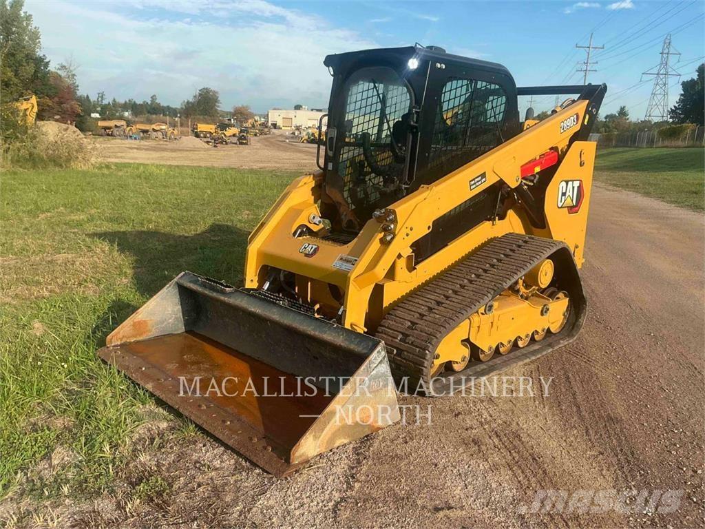 CAT 289D3 AHQB لوادر انزلاقية التوجيه