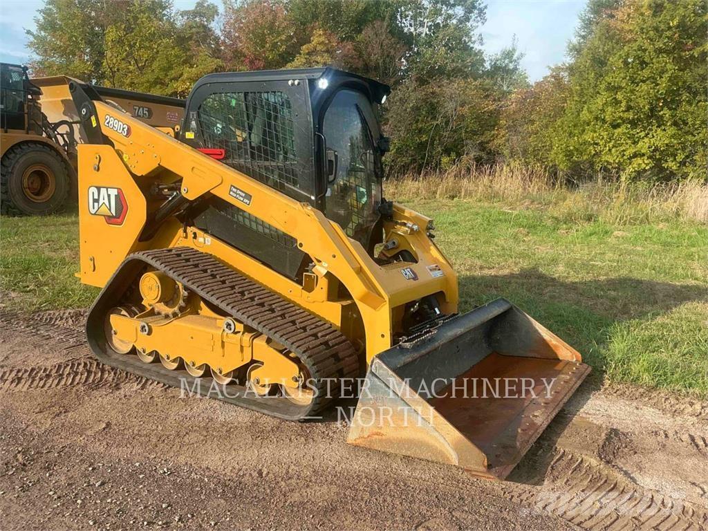 CAT 289D3 AHQB لوادر انزلاقية التوجيه