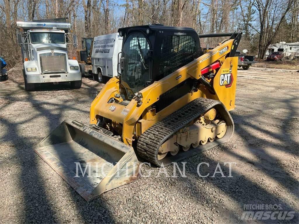 CAT 289D3 AQB لوادر انزلاقية التوجيه