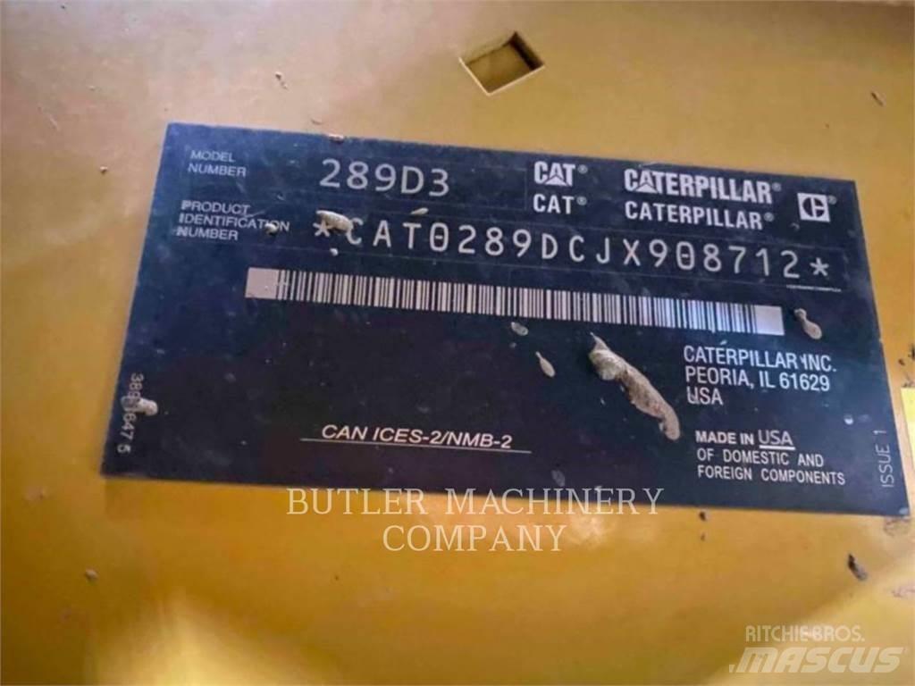 CAT 289D3 C3H3 لوادر زحافة