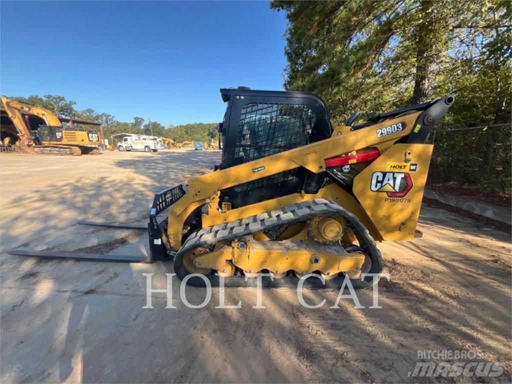 CAT 299D CAB لوادر انزلاقية التوجيه
