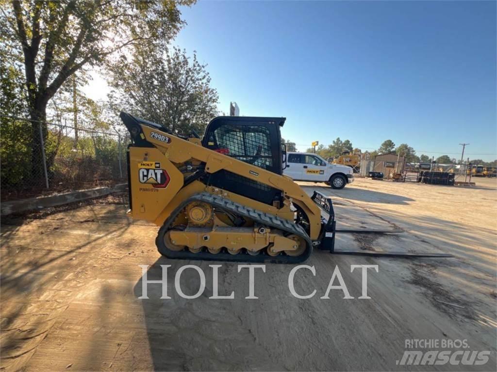 CAT 299D CAB لوادر انزلاقية التوجيه