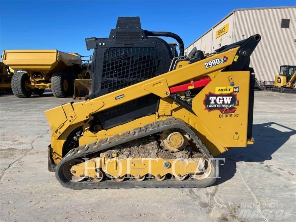 CAT 299D XHP لوادر انزلاقية التوجيه