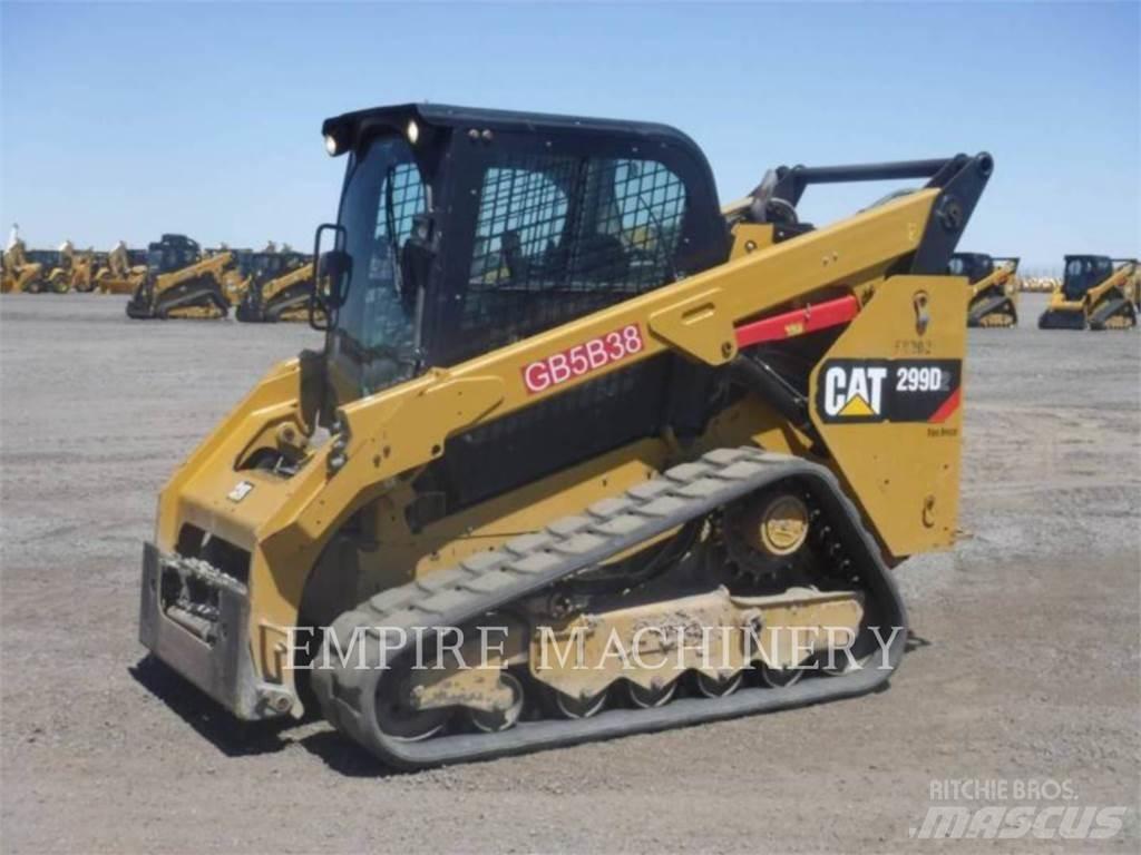 CAT 299D2 CA لوادر انزلاقية التوجيه