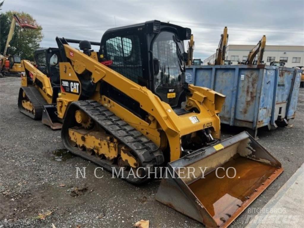 CAT 299D2 XHP لوادر انزلاقية التوجيه