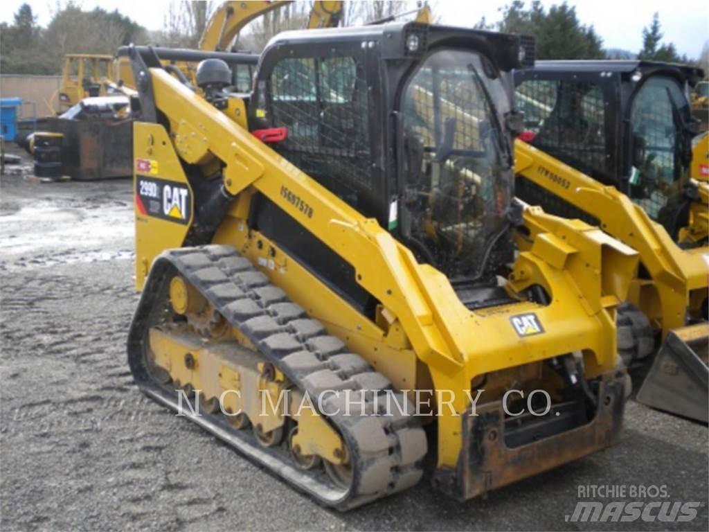 CAT 299D2 XHP لوادر انزلاقية التوجيه