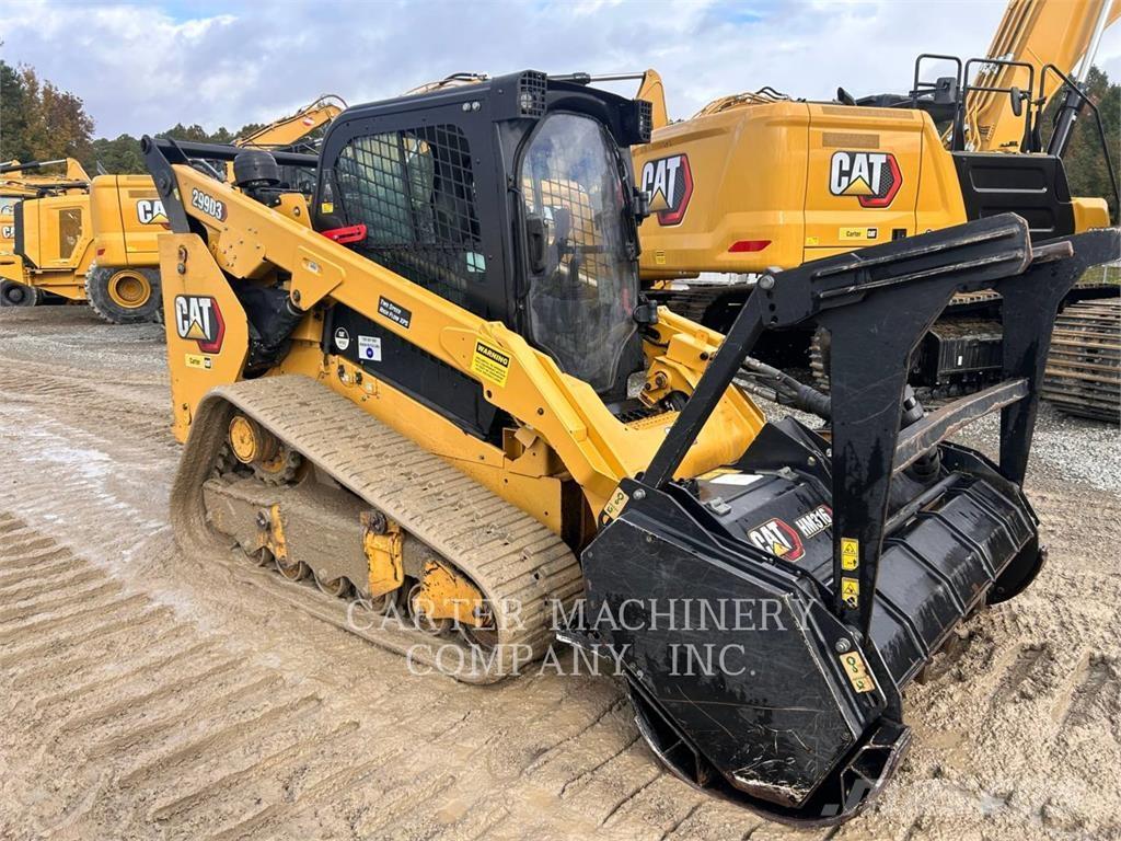 CAT 299D3 لوادر انزلاقية التوجيه