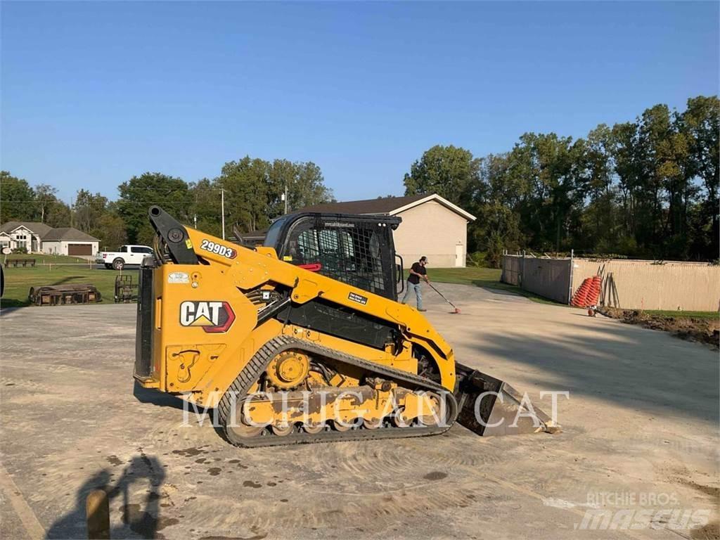 CAT 299D3 AHQB لوادر انزلاقية التوجيه