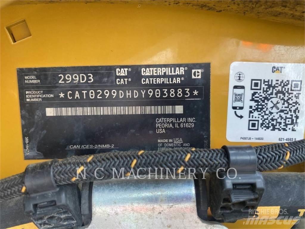 CAT 299D3 H3CB لوادر انزلاقية التوجيه