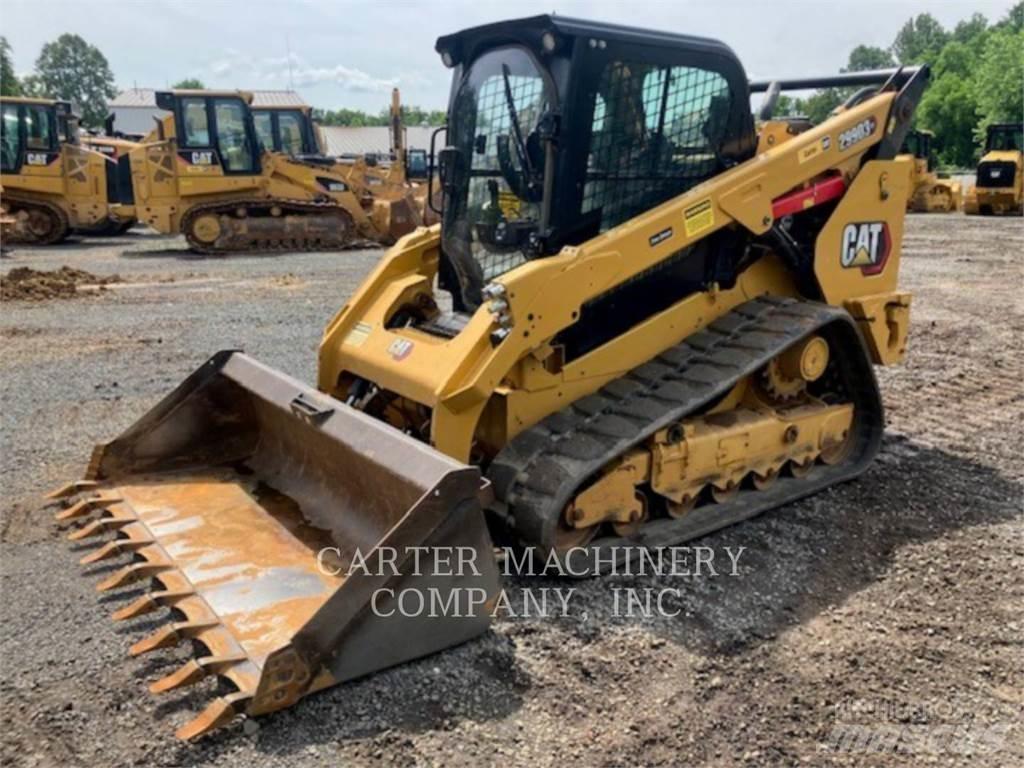 CAT 299D3 XE لوادر انزلاقية التوجيه
