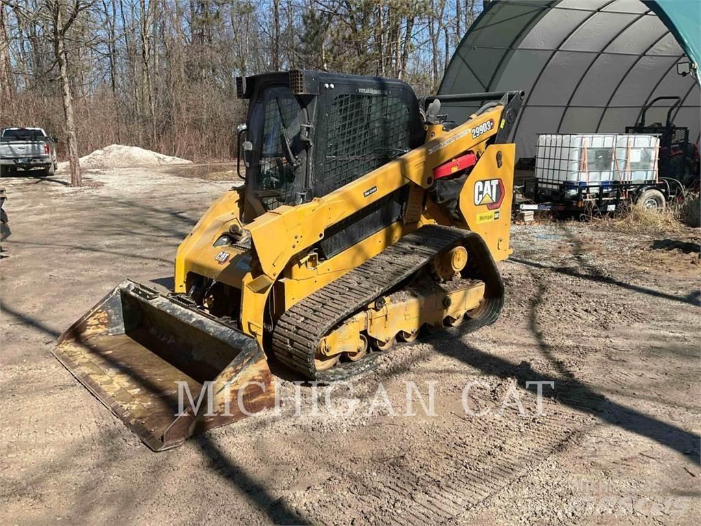 CAT 299D3XE D1AQBR لوادر انزلاقية التوجيه