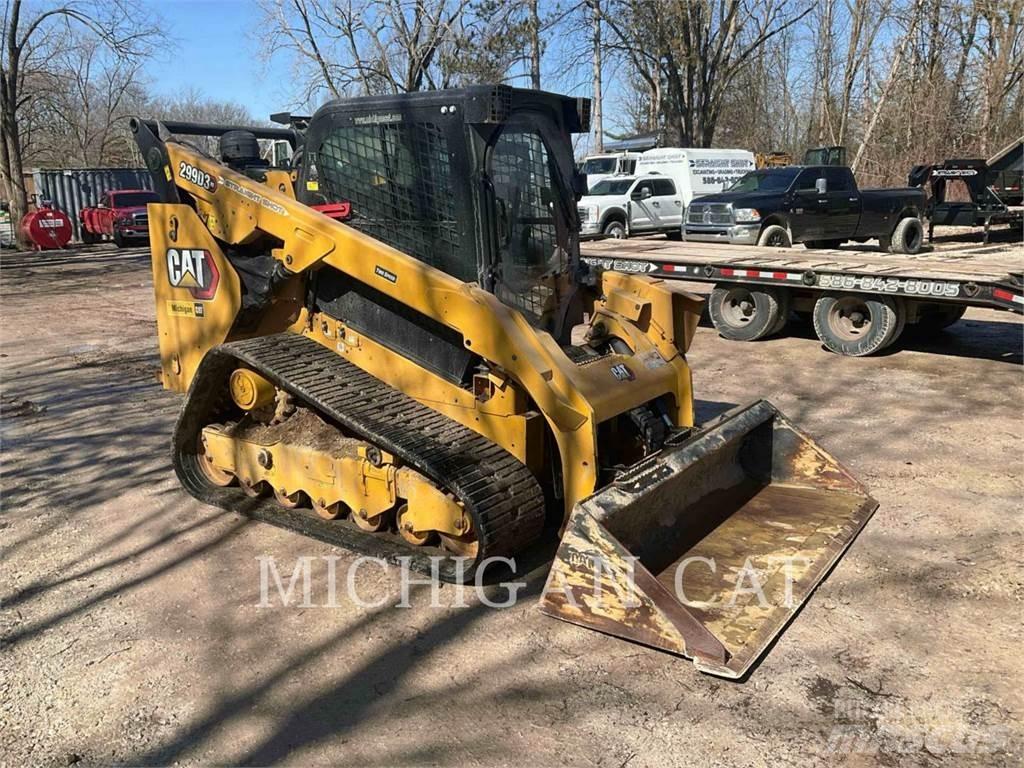 CAT 299D3XE D1AQBR لوادر انزلاقية التوجيه