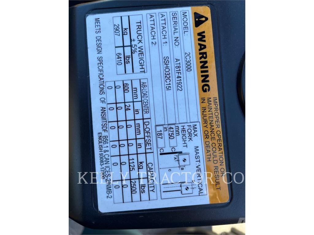 CAT 2C3000 شاحنات ذات رافعات شوكية - أخرى