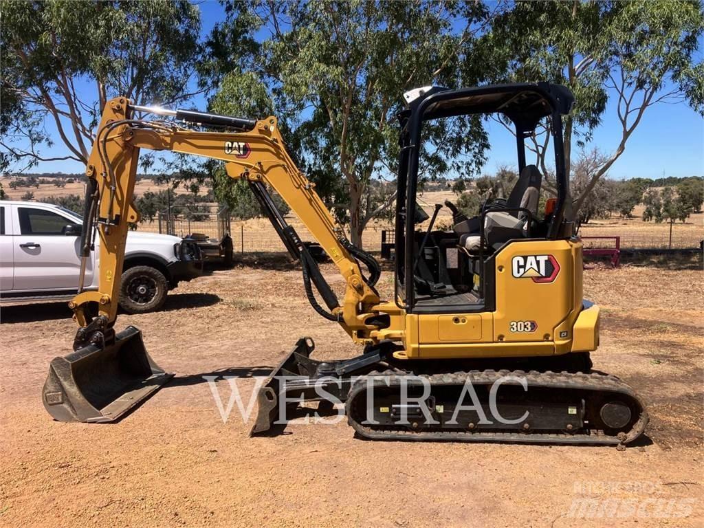 CAT 303 حفارات زحافة