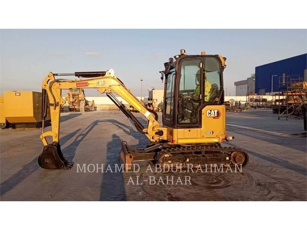 CAT 303-07 حفارات زحافة
