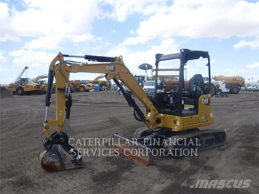 CAT 303-07CR حفارات زحافة