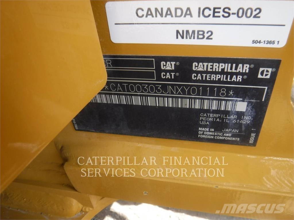 CAT 303-07CR حفارات زحافة