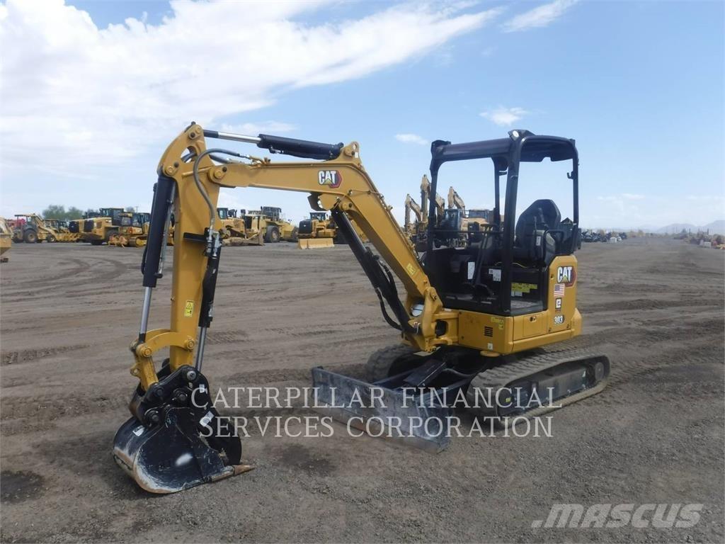 CAT 303-07CR حفارات زحافة