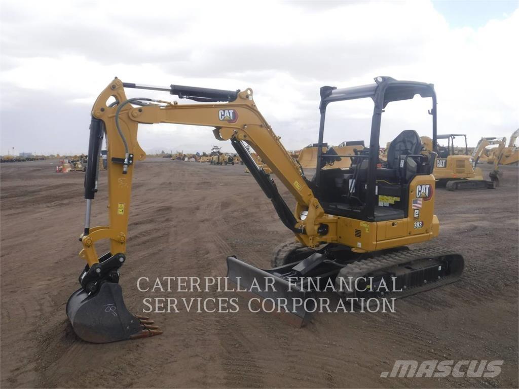 CAT 303-07CR حفارات زحافة