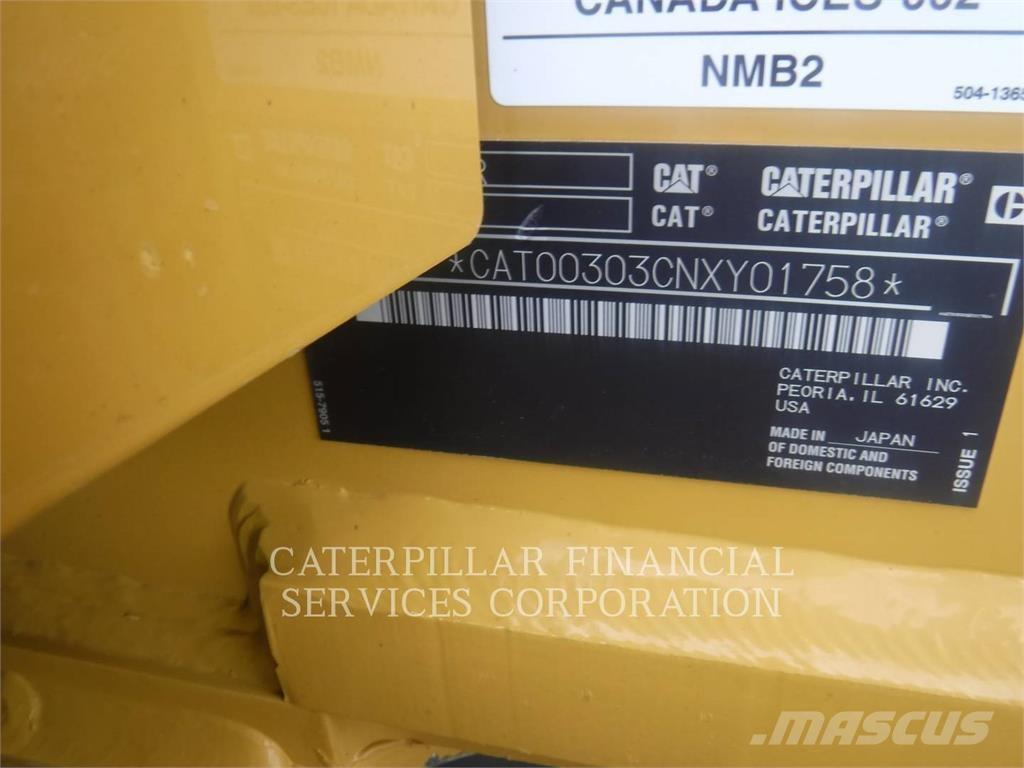 CAT 303-07CR حفارات زحافة