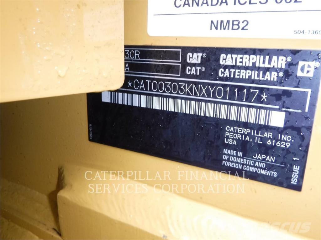 CAT 303-07CR حفارات زحافة