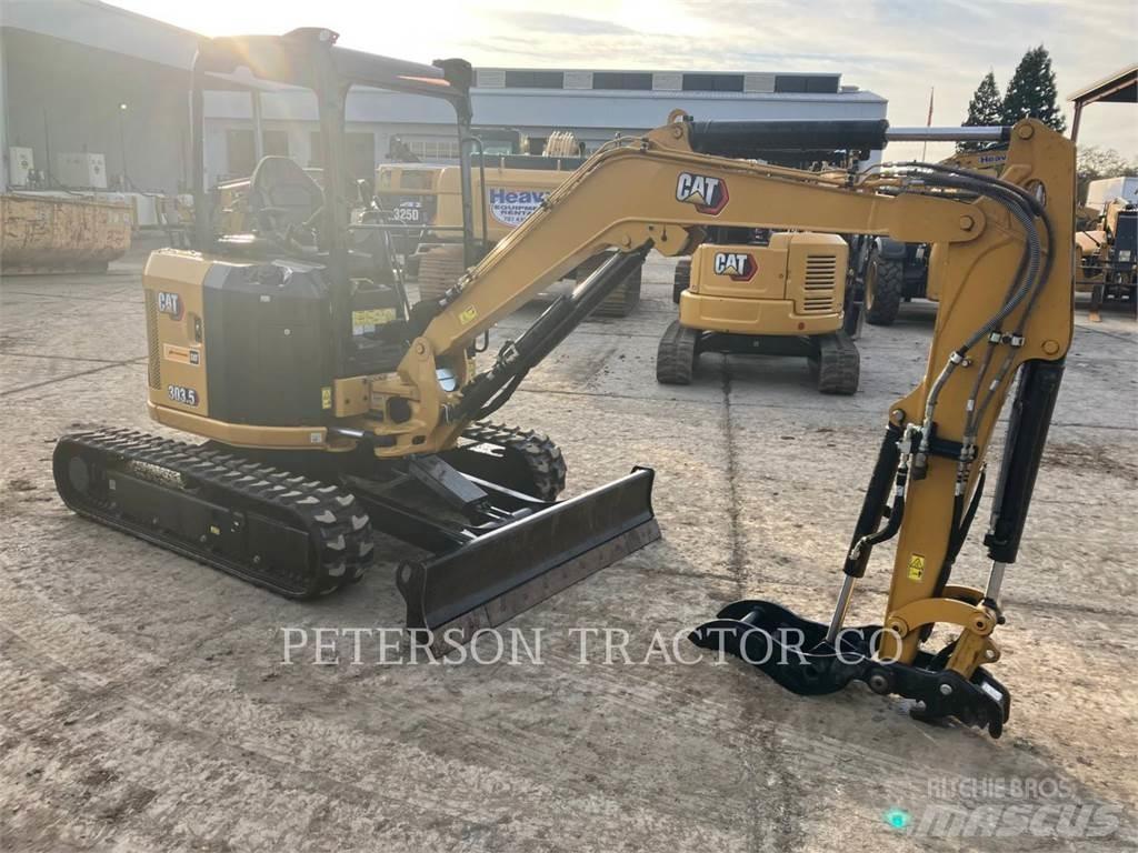 CAT 303.5 حفارات زحافة