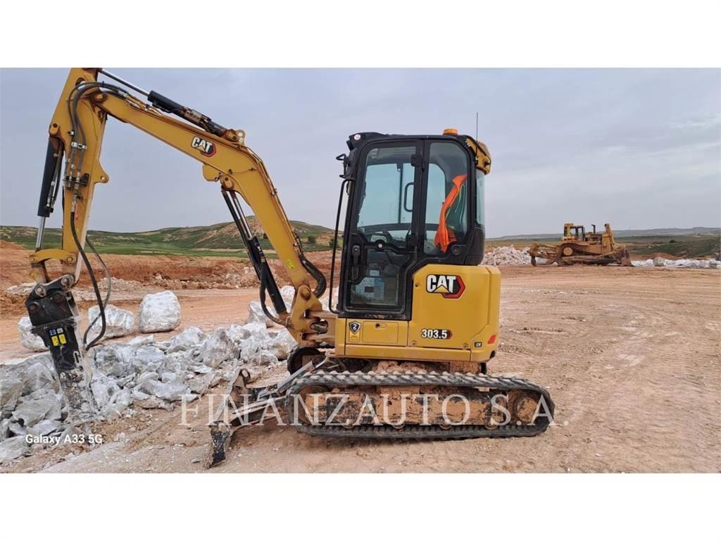 CAT 303.5 حفارات زحافة