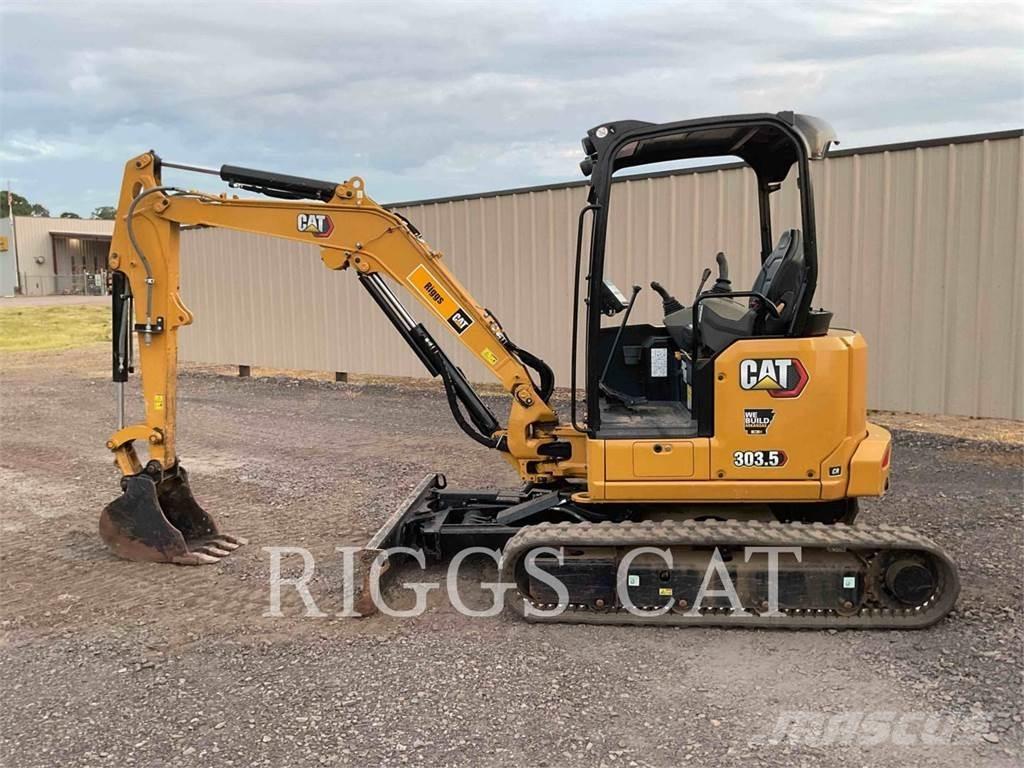 CAT 303.5 حفارات زحافة