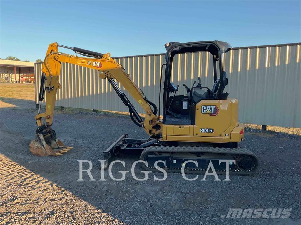 CAT 303.5 حفارات زحافة