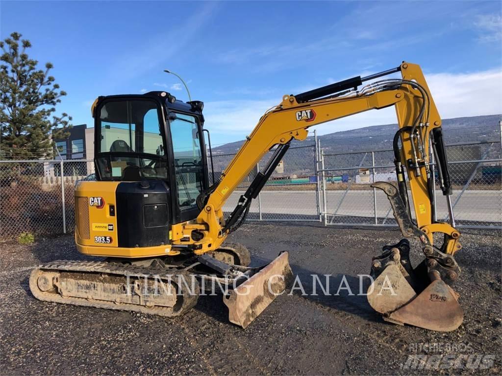 CAT 303.5-07 حفارات زحافة