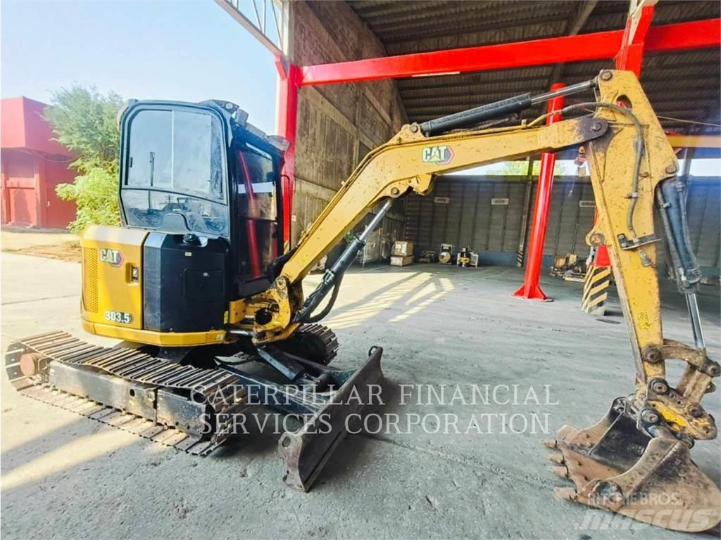 CAT 303.5-07CR حفارات زحافة